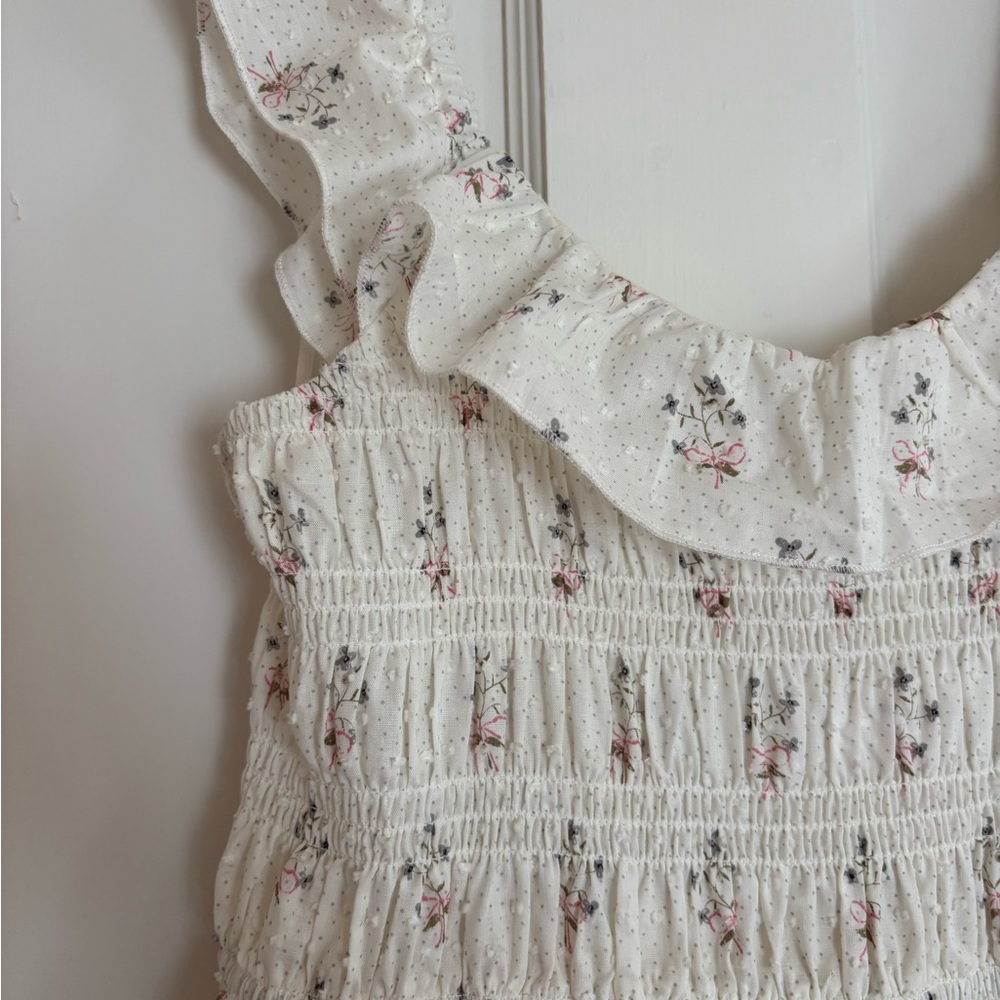 Noralee Stella Bouquet Dress, Floral Bow Pattern - Picture 6 of 7